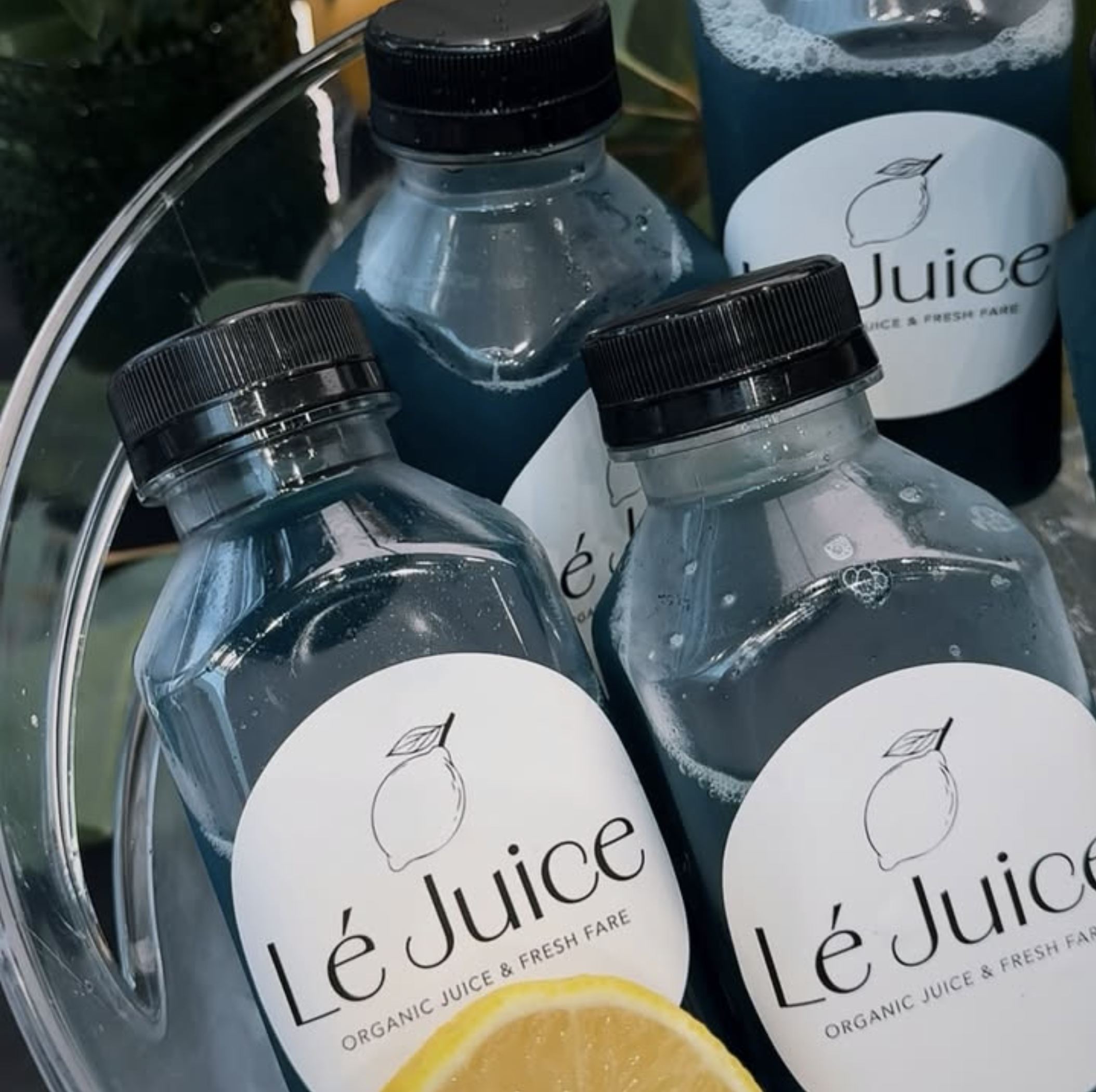 Lé Juice menu